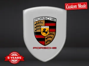 Porsche Fenêtre Auto Luxe Haut de Gamme Personnalisable